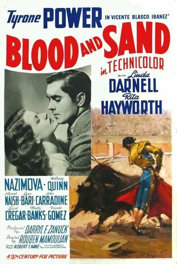 Постер: Кровь и песок / Blood and Sand (1941)