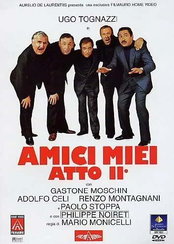 Постер: Мои друзья, часть 2 / Amici miei - Atto II° (1982)