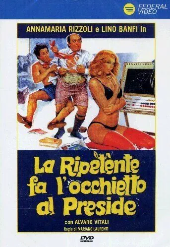 Постер: Второгодница заигрывает с директором / La ripetente fa l'occhietto al preside (1980)