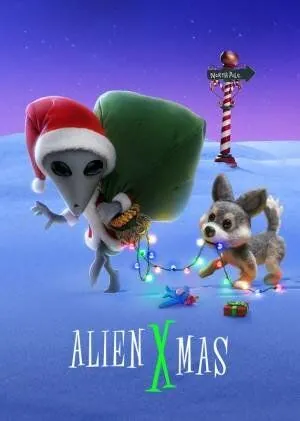 Постер: ИКСтраординарное Рождество / Alien Xmas (2020)