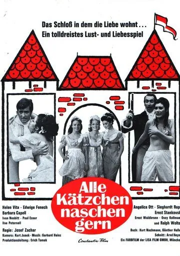 Постер: Все кошки любят полакомиться / Alle Kätzchen naschen gern (1969)