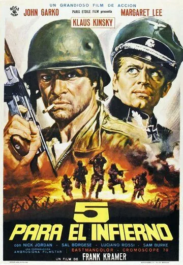 Постер: Пятеро из ада / 5 per l'inferno (1969)