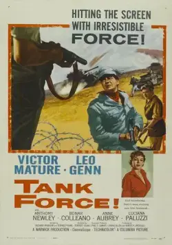 Постер: Нет времени умирать / Tank Force! (1958)