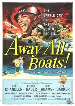 Постер: Очистить территорию / Away All Boats (1956)