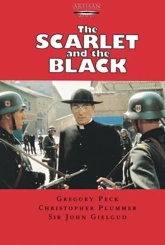 Постер: Алое и чёрное / The Scarlet and the Black (1983)