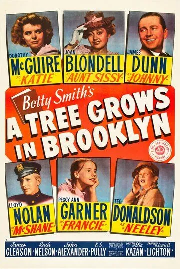 Постер: Дерево растет в Бруклине / A Tree Grows in Brooklyn (1945)