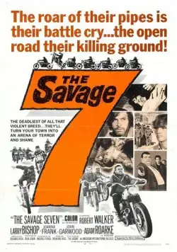 Постер: Дикая семерка / The Savage Seven (1968)
