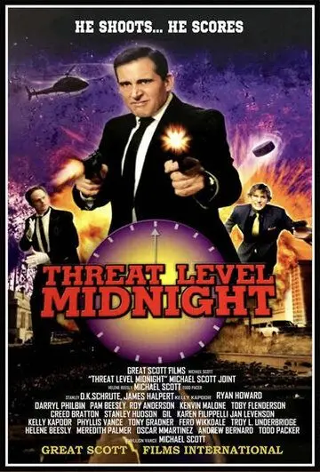 Постер: Уровень тревоги: Полночь / Threat Level Midnight: The Movie (2019)
