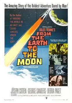 Постер: С Земли на Луну / From the Earth to the Moon (1958)