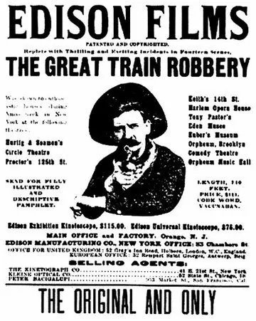 Постер: Большое ограбление поезда / The Great Train Robbery (1903)
