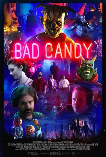 Постер: Проклятый хеллоуин / Bad Candy (2020)