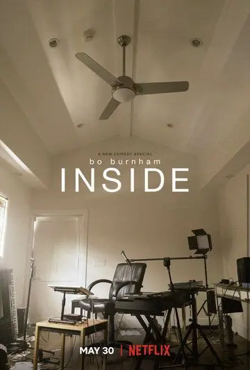 Постер: Бо Бёрнэм: Дома / Inside (2021)