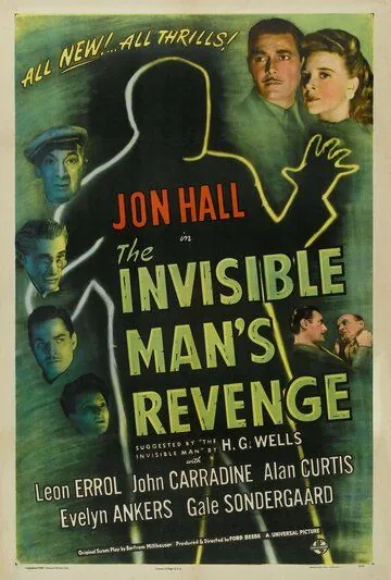Постер: Месть человека-невидимки / The Invisible Man's Revenge (1944)