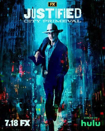 Постер: Правосудие: Первобытный город / Justified: City Primeval (2023)
