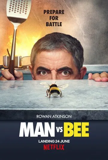 Постер: Человек против пчелы / Man vs. Bee (2022)