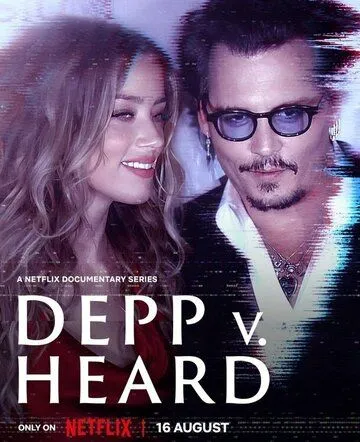 Постер: Депп против Хёрд / Depp V Heard (2023)