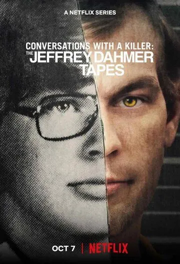 Постер: Разговоры с убийцей: Записи Джеффри Дамера / Conversations with a Killer: The Jeffrey Dahmer Tapes (2022)