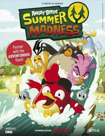 Постер: Angry Birds: Летнее безумие / Angry Birds Summer Madness (2022)