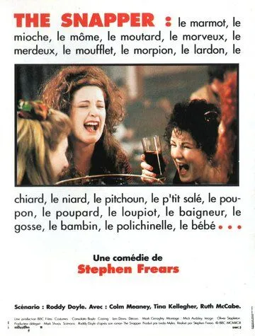 Постер: Шустрая / The Snapper (1993)