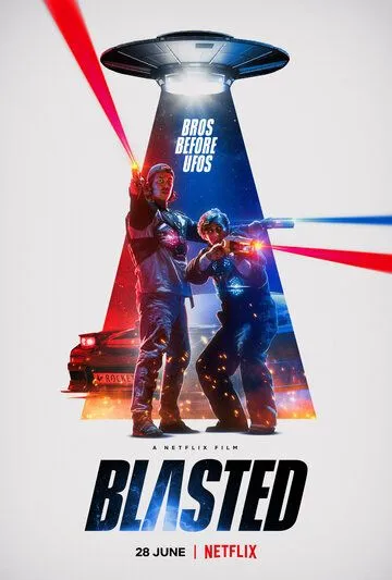 Постер: Двое против пришельцев / Blasted: Gutta vs aliens (2022)