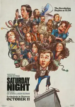 Постер: Шоу субботним вечером / Saturday Night (2024)