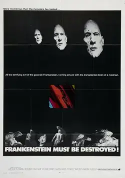 Постер: Франкенштейн должен быть уничтожен / Frankenstein Must Be Destroyed (1969)