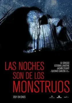 Постер: Ночь принадлежит монстрам / Las noches son de los monstruos (2021)