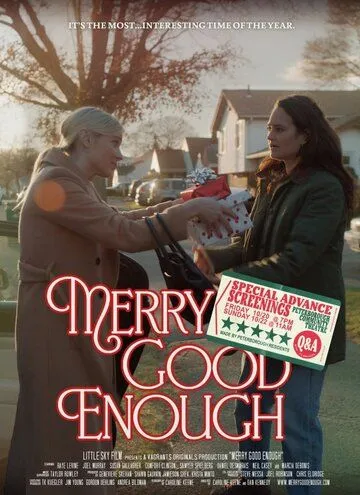 Постер: Довольно счастливое Рождество / Merry Good Enough (2023)