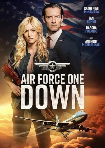 Постер: Падение борта номер один / Air Force One Down (2024)