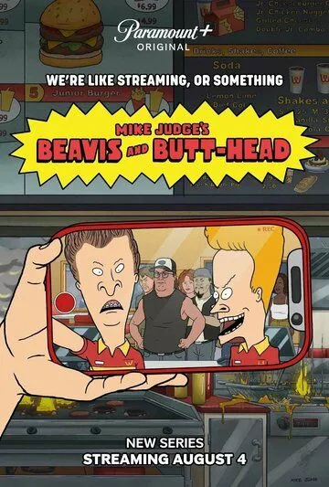 Постер: Бивис и Баттхед Майка Джаджа / Beavis and Butt-Head (2022)