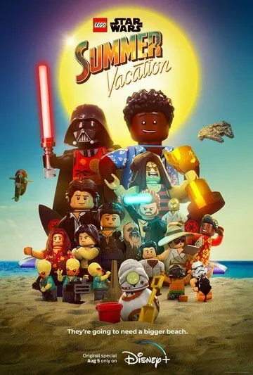 Постер: ЛЕГО Звёздные войны: Летние каникулы / LEGO Star Wars Summer Vacation (2022)