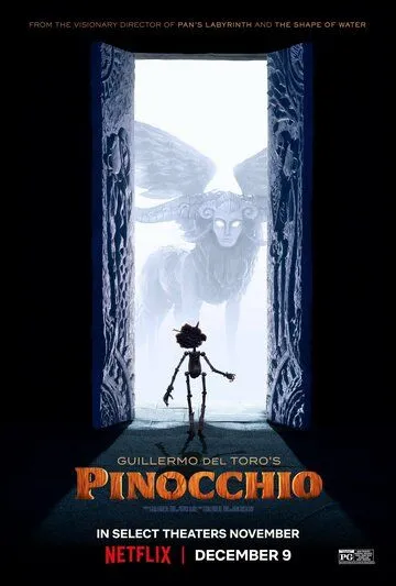 Постер: Пиноккио Гильермо дель Торо / Guillermo del Toro's Pinocchio (2022)