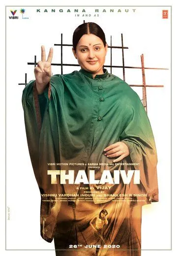 Постер: Лидер / Thalaivi (2021)