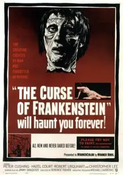 Постер: Проклятие Франкенштейна / The Curse of Frankenstein (1957)