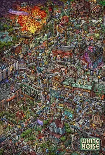 Постер: Белый шум / White Noise (2022)