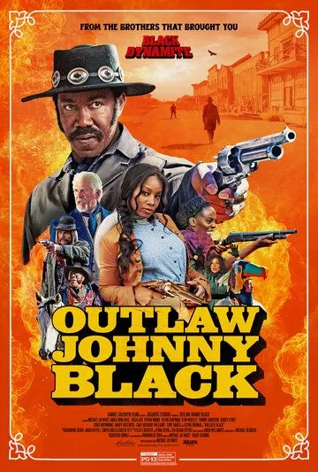 Постер: Преступник Джонни Блэк / The Outlaw Johnny Black (2021)