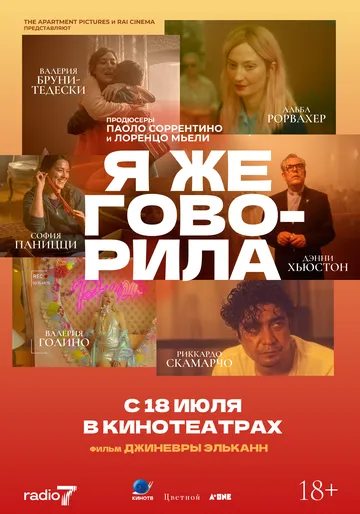 Постер: Я же говорила / Te l'avevo detto (2023)