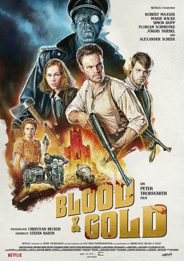 Постер: Кровь и золото / Blood & Gold (2023)
