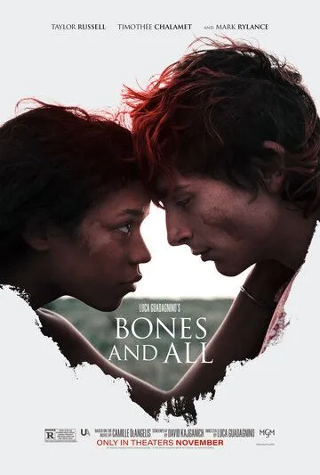 Постер: Целиком и полностью / Luca Guadagnino's Bones and All (2022)