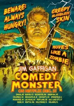 Постер: Джим Гэффиган: Гений комедии / Jim Gaffigan: Comedy Monster (2021)