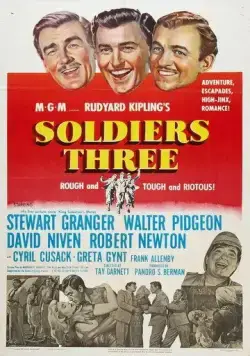Постер: Три солдата / Soldiers Three (1951)