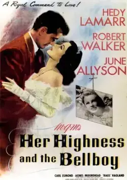 Постер: Ее Высочество и посыльный / Her Highness and the Bellboy (1945)