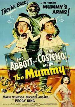 Постер: Эбботт и Костелло встречают мумию / Abbott and Costello Meet the Mummy (1955)