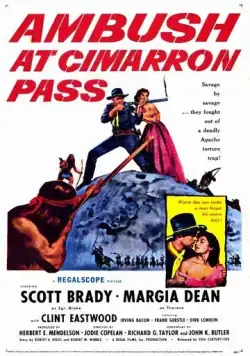 Постер: Засада на перевале Симаррон / Ambush at Cimarron Pass (1958)