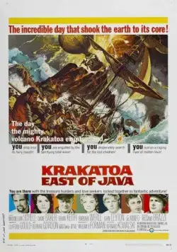 Постер: Гибель на вулкане Кракатау / Krakatoa: East of Java (1968)