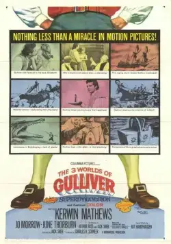 Постер: Лилипуты и великаны / The 3 Worlds of Gulliver (1960)