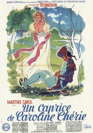 Постер: Каприз дорогой Каролины / Un caprice de Caroline chérie (1953)
