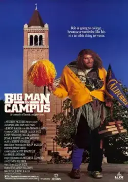 Постер: Большой человек в университетском городке / Big Man on Campus (1989)