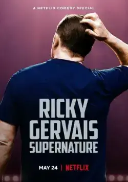 Постер: Рики Джервэйс: Сверхъестественное / Ricky Gervais: SuperNature (2022)