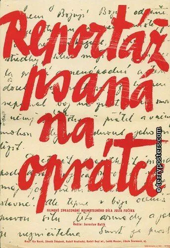 Постер: Репортаж с петлей на шее / Reportáz psaná na oprátce (1985)